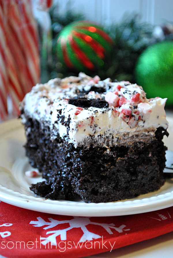 Vintage Christmas Poke Cakes Recipes / Strawberry Cheesecake Poke Cake ...