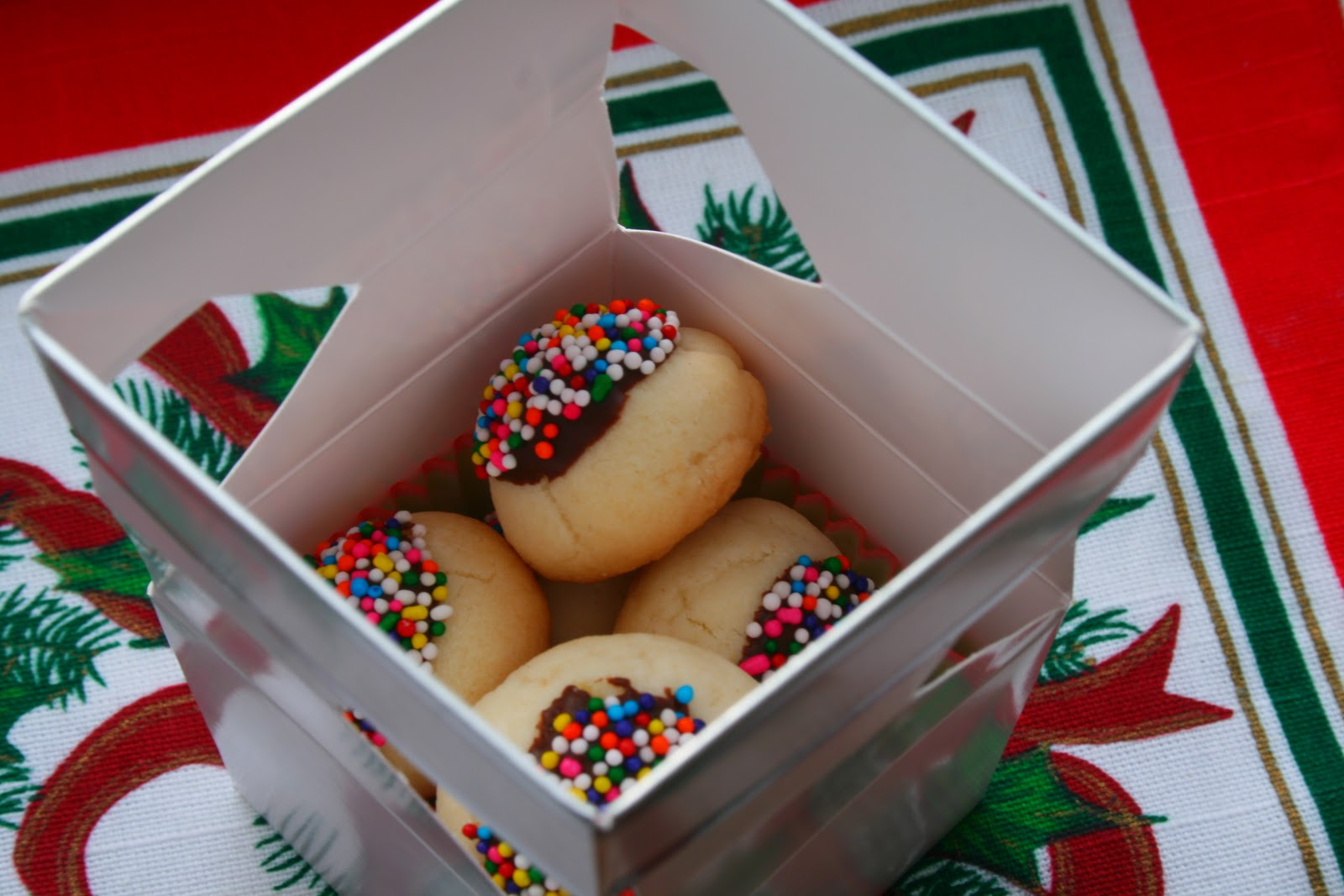 Christmas Present Cookies
 The Nesting Corral Homemade Christmas Gifts Cookies Boxes