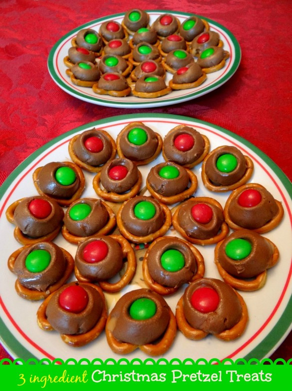 Christmas Pretzels Recipes
 3 ingre nt Christmas Pretzel Treats Recipe Mommy