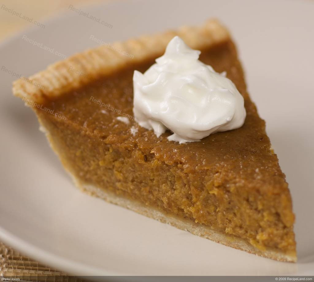 Christmas Pumpkin Pie
 Christmas Pumpkin Pie with Rum Recipe