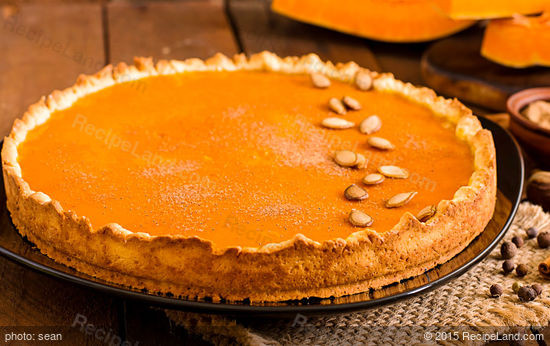 Christmas Pumpkin Pie
 Silky Christmas Pumpkin Pie Recipe