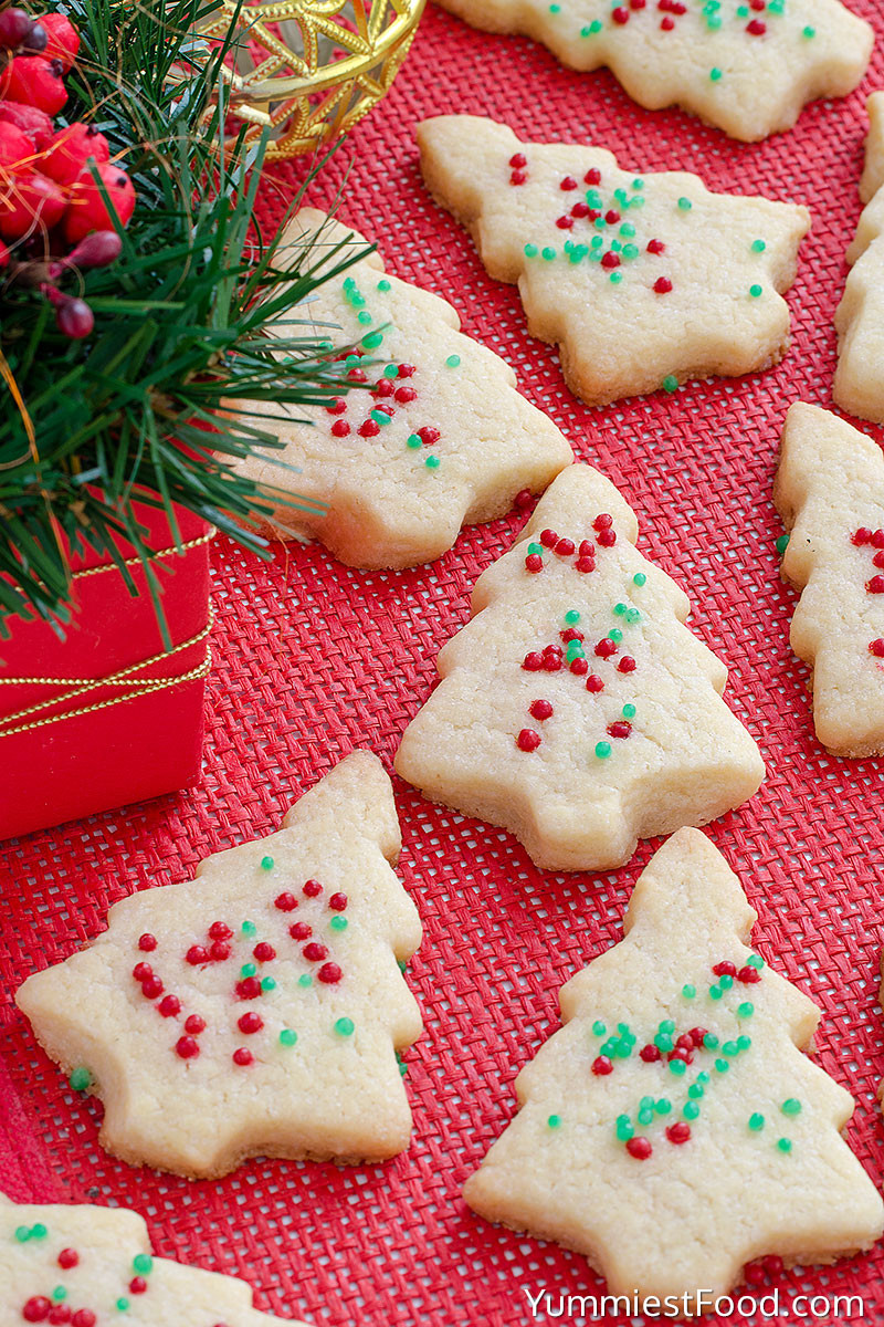 Christmas Shortbread Cookies
 Christmas Shortbread Cookies Recipe from Yummiest Food