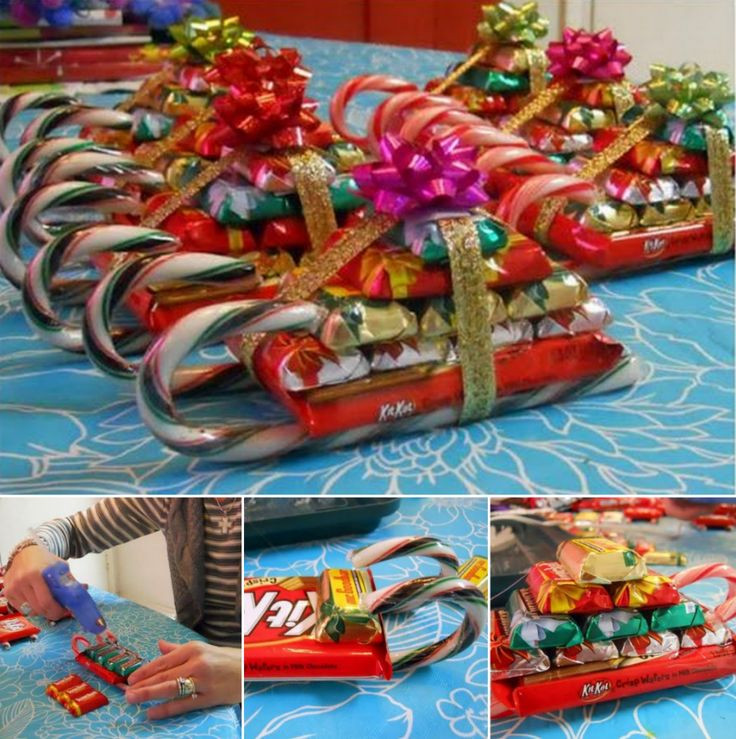 Christmas Sleigh Candy
 Wonderful DIY Cute Teddy Bear Christmas Sleighs