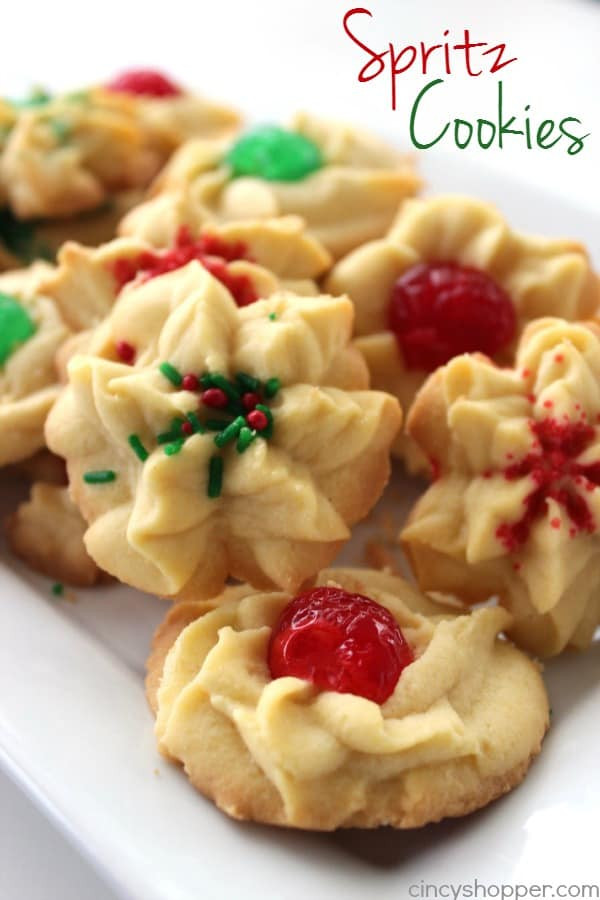 Christmas Spritz Cookies
 Traditional Spritz Cookies CincyShopper