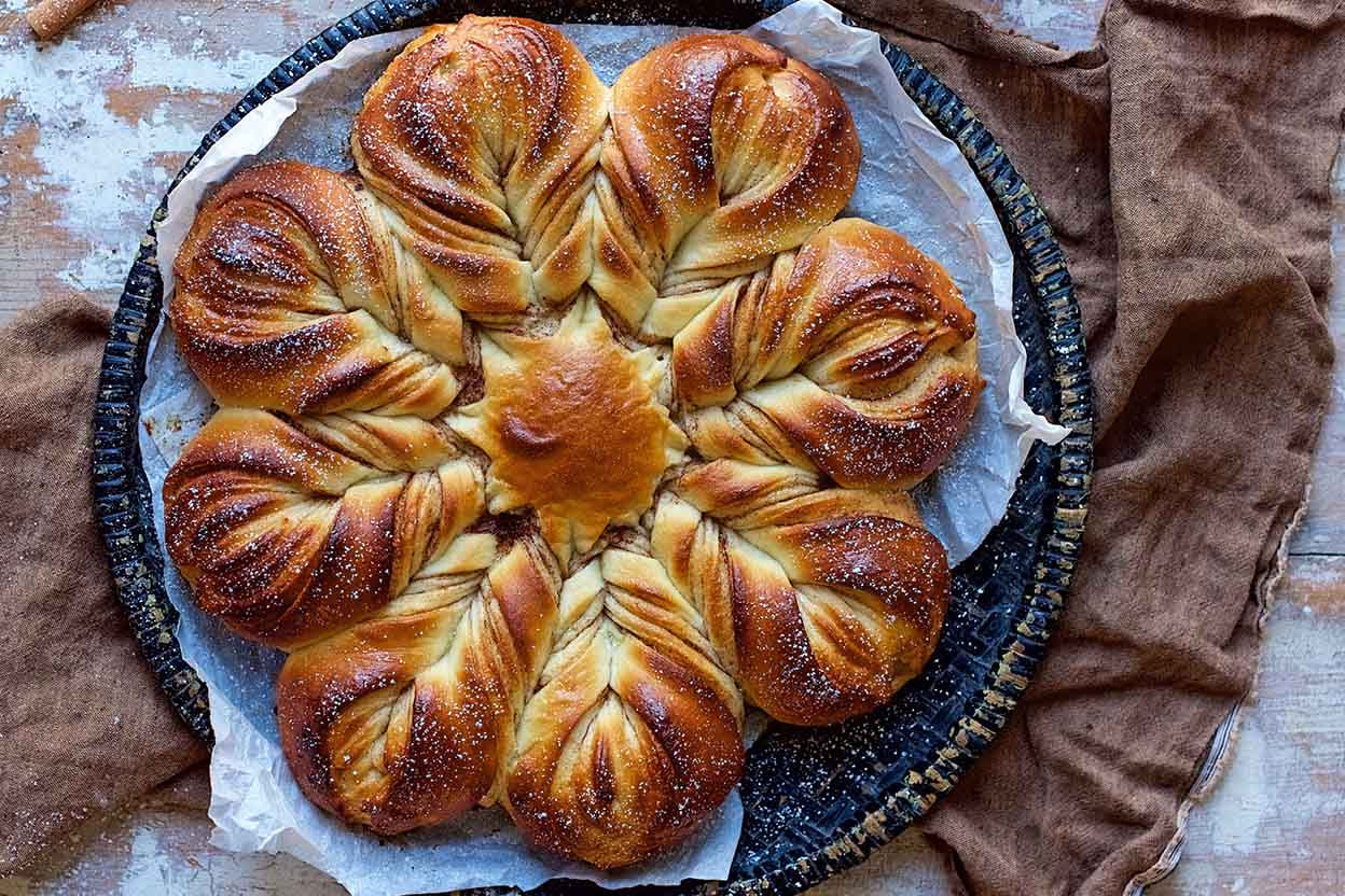 Christmas Star Bread
 Cinnamon Star Bread Recipe