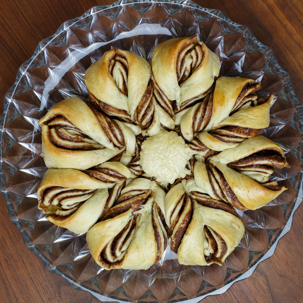 Christmas Star Bread
 Braided Nutella Bread — Sweet • Sour • Savory