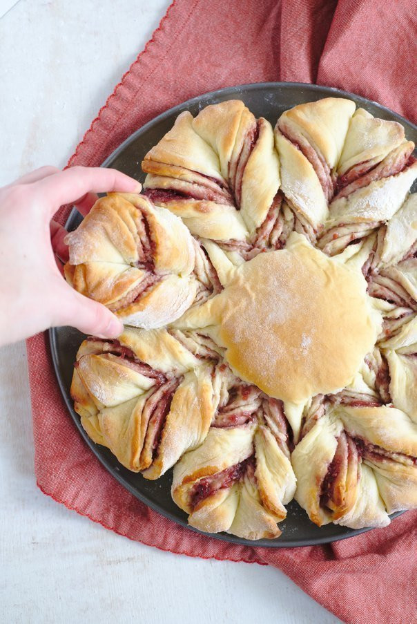 Christmas Star Bread
 Christmas Raspberry Star Bread Recipe Mildly Meandering