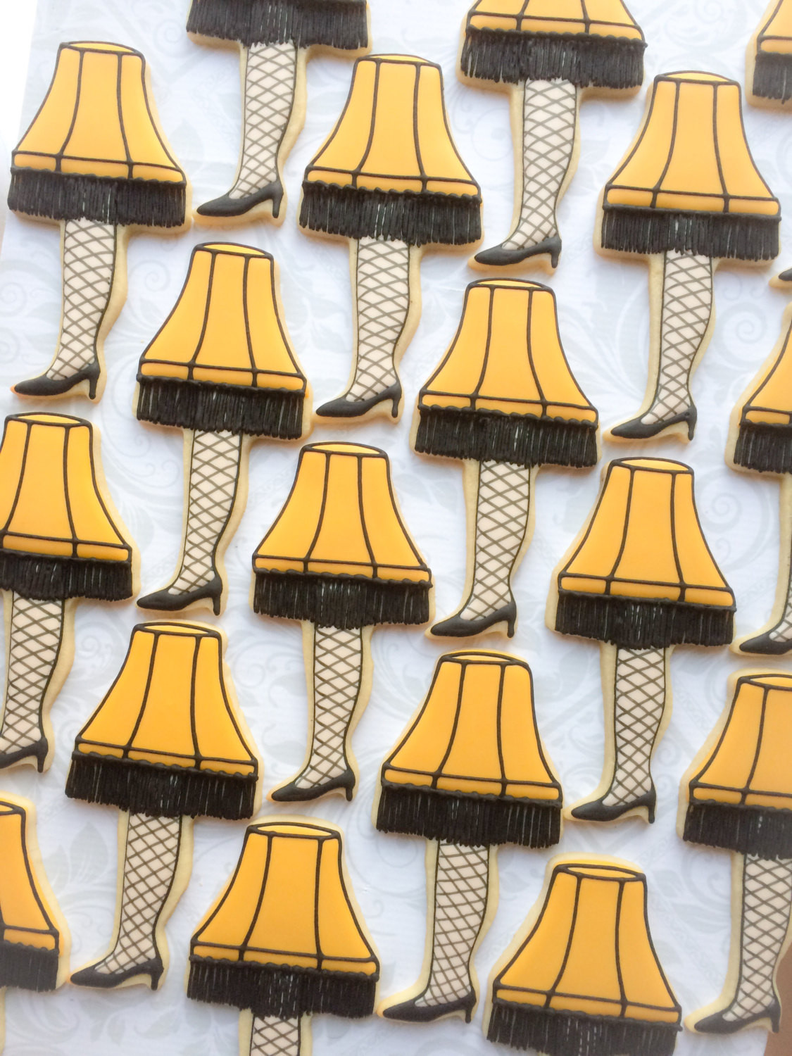 Christmas Story Lamp Cookies
 A Christmas Story Leg Lamp Cookies e Dozen Decorated