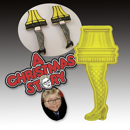 Christmas Story Lamp Cookies
 A Christmas Story Leg Lamp Cookie Cutter