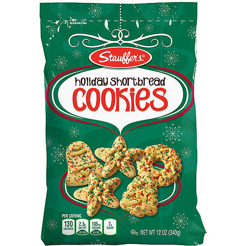 Christmas Sugar Cookies Walmart
 Stauffers Stauffer s Holiday Shortbread Cookies 12 oz Reviews