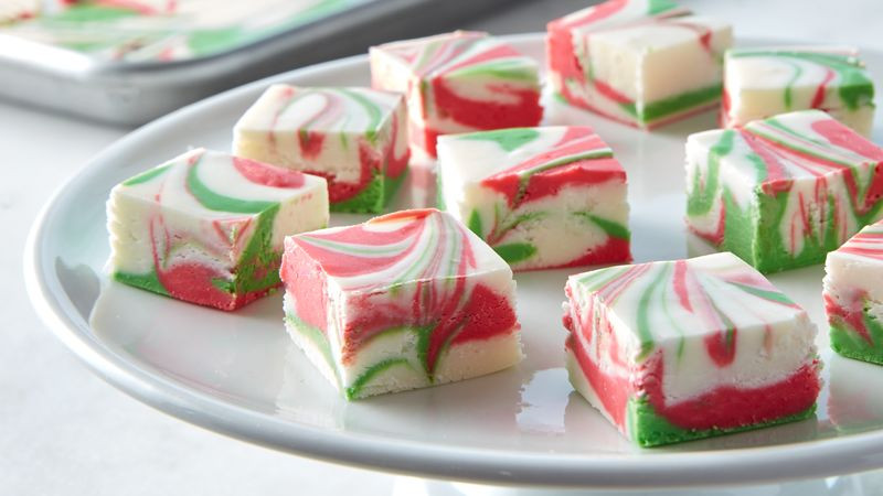 Christmas Swirl Fudge
 3 Ingre nt Christmas Swirl Fudge Recipe BettyCrocker