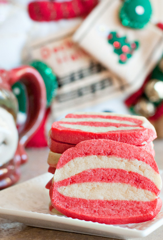 Christmas Swirl Sugar Cookies
 Peppermint Swirl Sugar Cookies