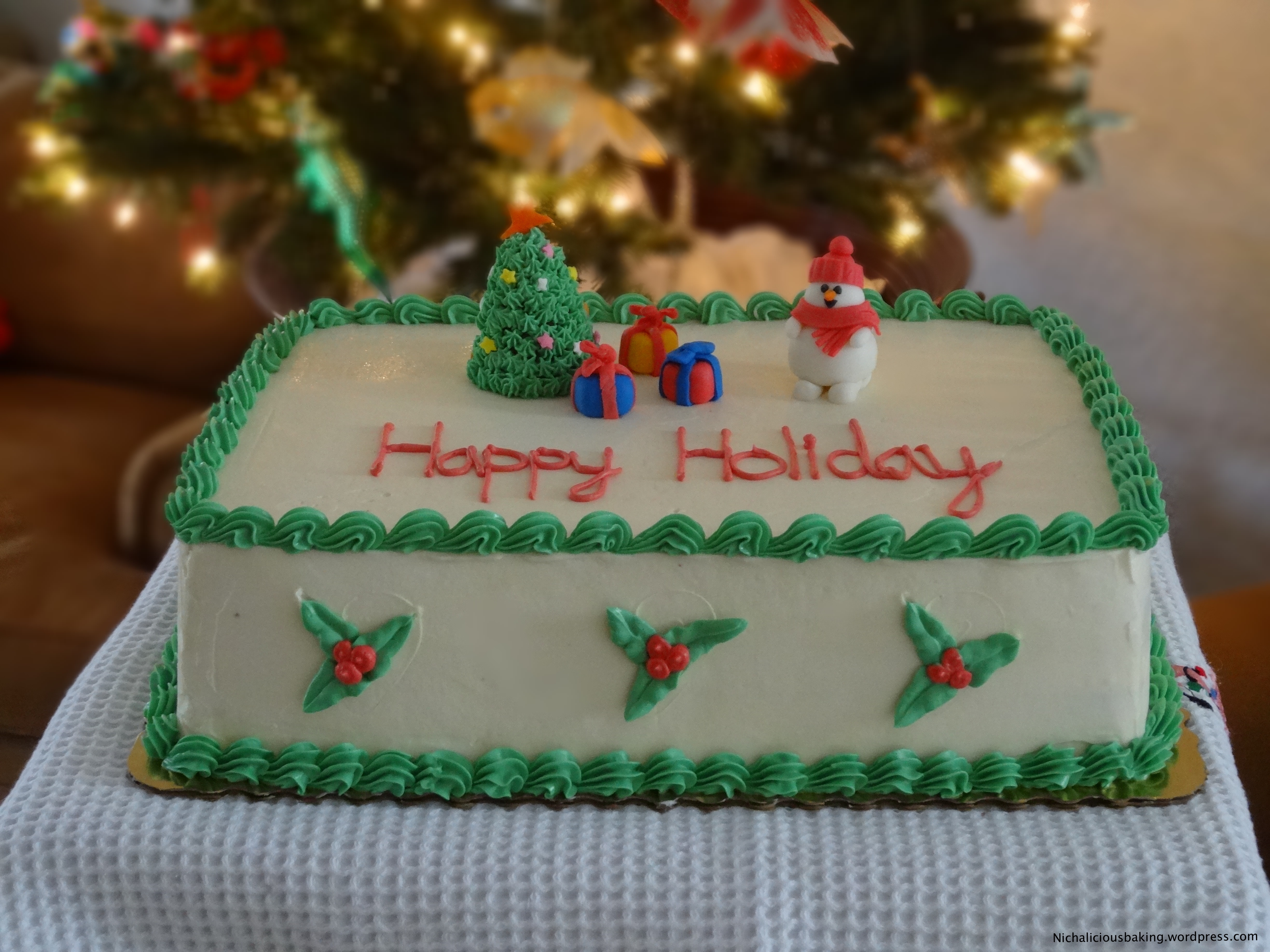 Christmas Themed Cakes
 CHRISTMAS THEME CAKE – Nichalicious Baking