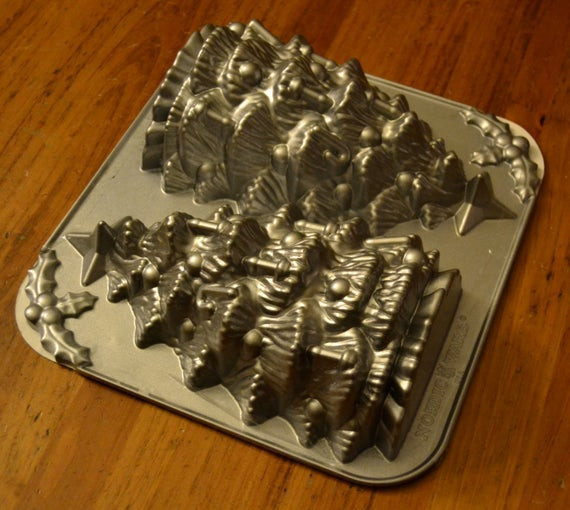 Christmas Tree Baking Pan
 Nordic Ware 3D Christmas Tree Cake Pan Bundt Bakeware