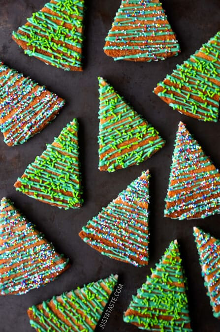 Christmas Tree Cookies Recipe
 Just a Taste