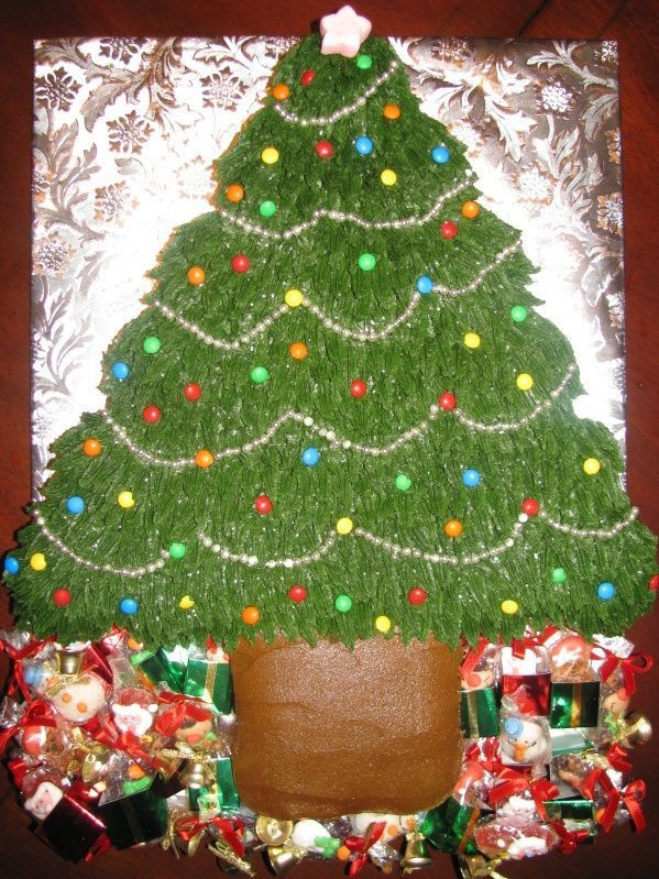 Christmas Tree Cupcakes Cake
 1000 ideas about Tree Cakes on Pinterest