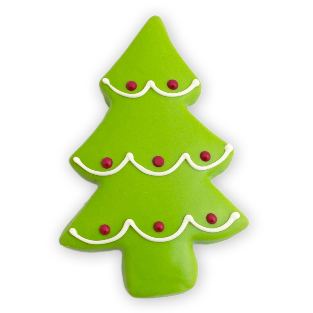 Christmas Tree Cut Out Cookies
 Christmas Holiday Tree Cookies Sugar Cookies Merlino