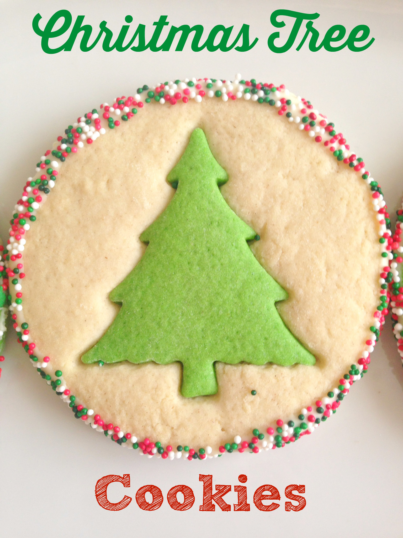 Christmas Tree Cut Out Cookies
 Christmas Tree Cookies