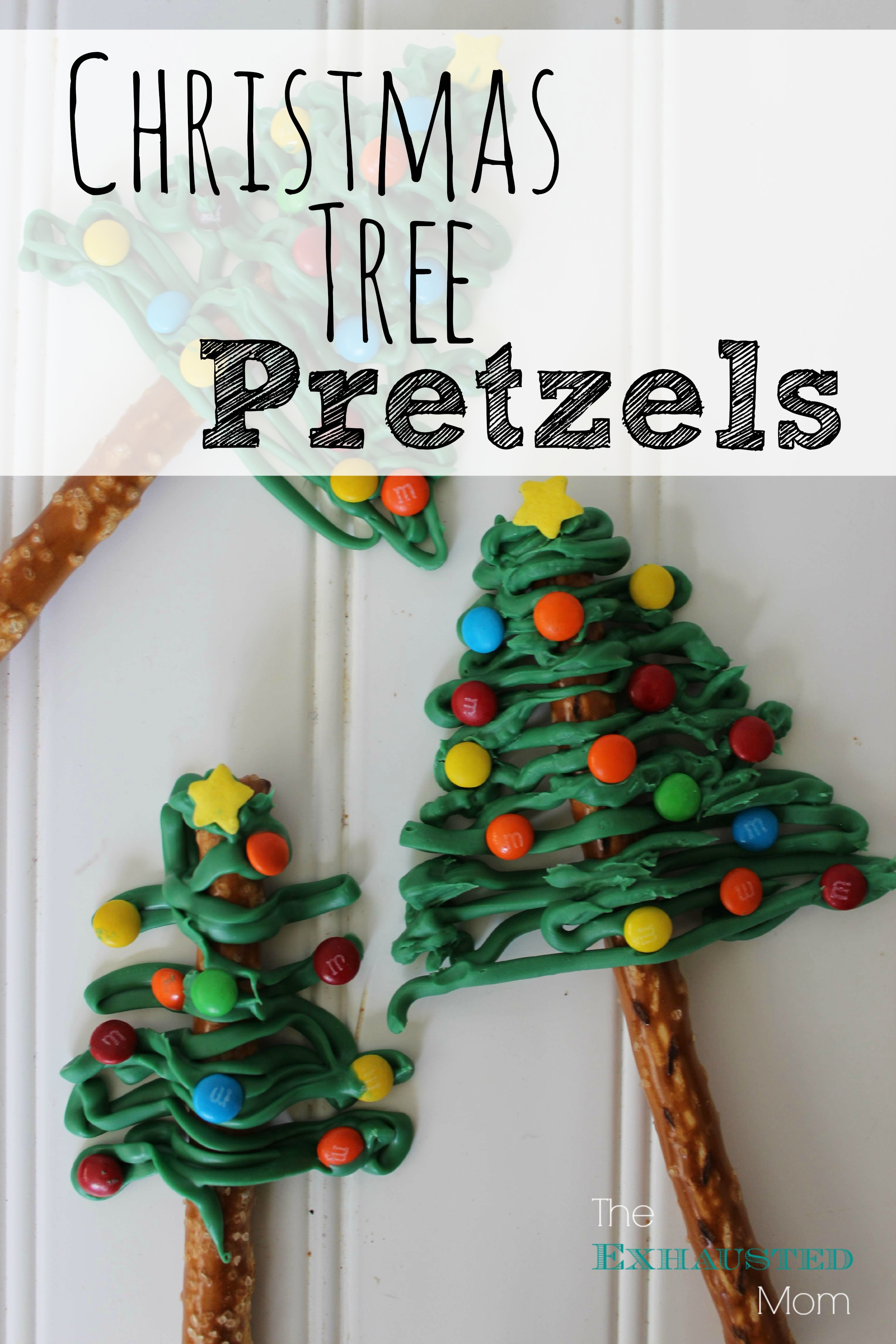 Christmas Tree Pretzels
 Christmas Tree Pretzels The Exhausted Mom