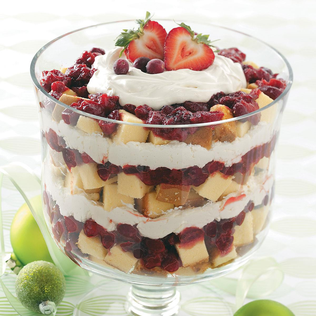 Christmas Trifle Bowl Recipes
 Makeover Cranberry Trifle Recipe