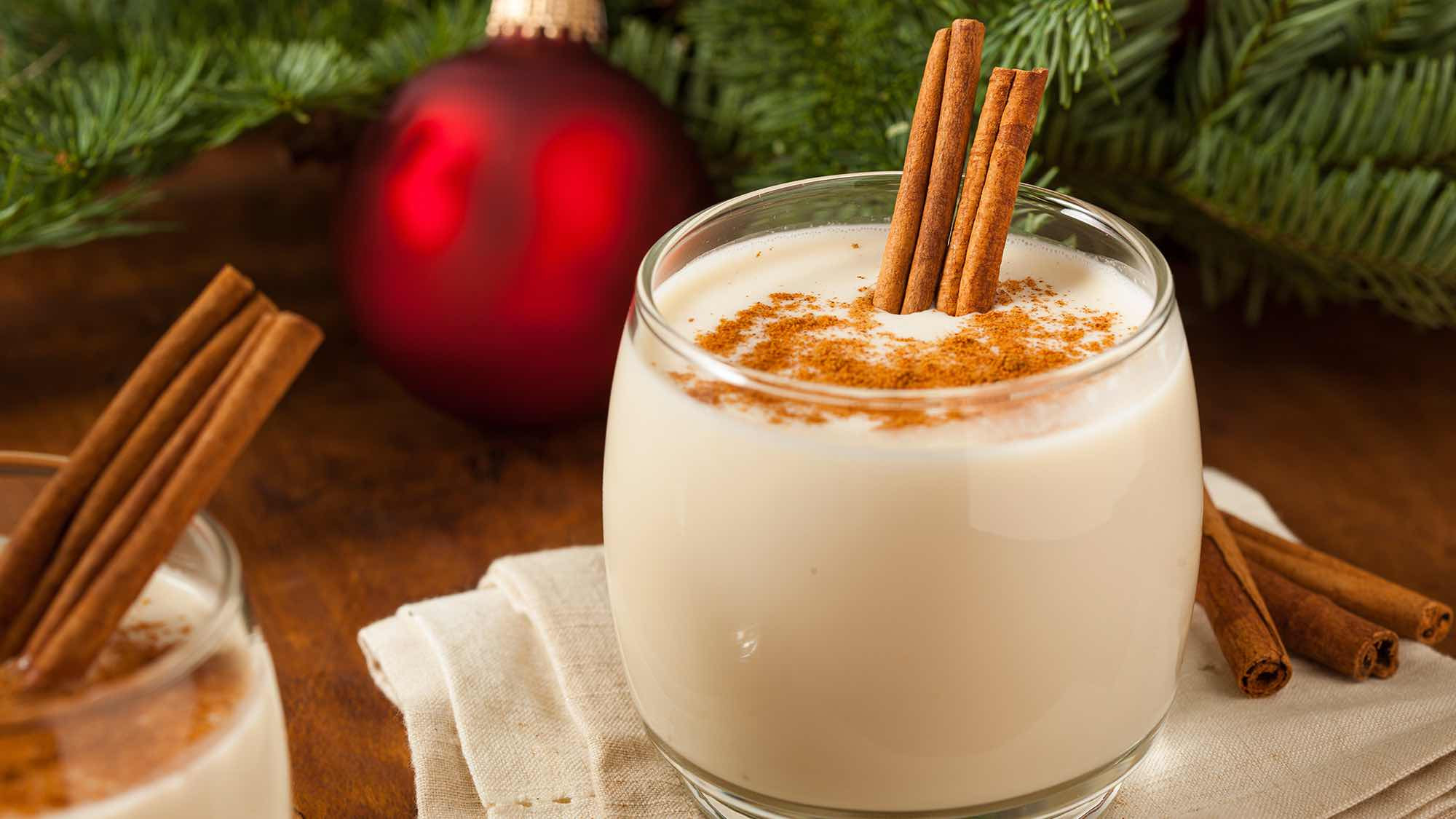 Christmas Vacation Eggnog
 Cinnamon Eggnog Drinks