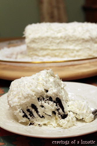 Coconut Christmas Cake
 Christmas Coconut Cake for Day 3 of ChristmasWeek