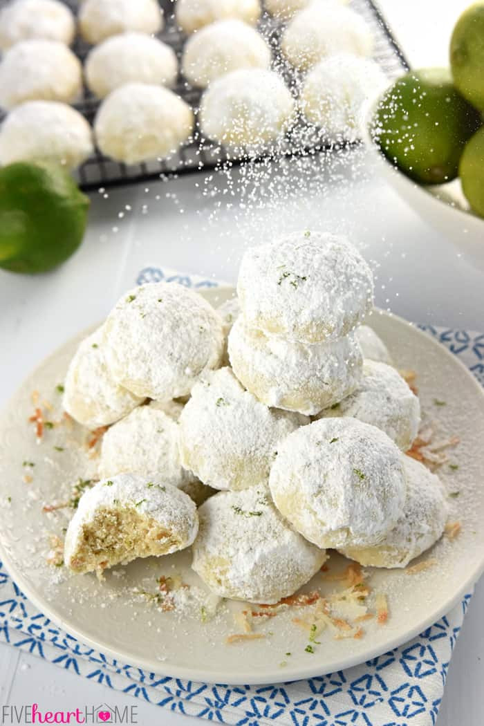 Coconut Christmas Cookies
 Lime Coconut Snowball Cookies Over 100 More Christmas