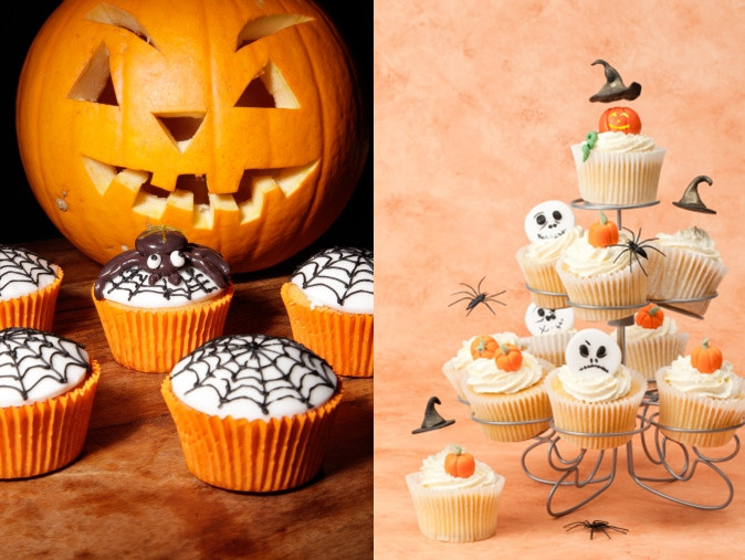 Cool Halloween Cup Cakes
 Wonderful DIY Cool Spiderman Candy Apples