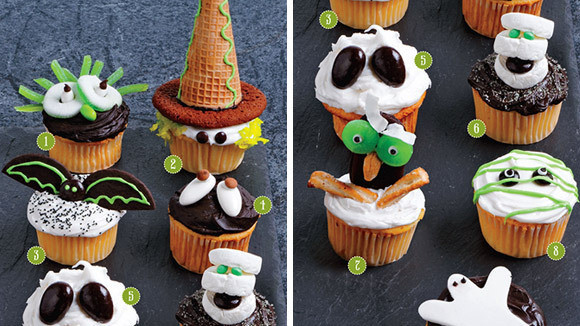 Cool Halloween Cup Cakes
 Cool Ghoul Cupcakes Grandparents