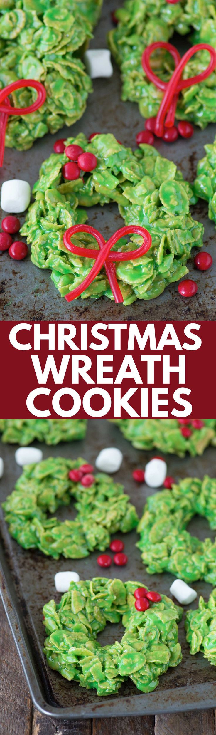 Cornflake Christmas Wreath Cookies With Corn Syrup
 1000 ideas about Corn Flakes on Pinterest