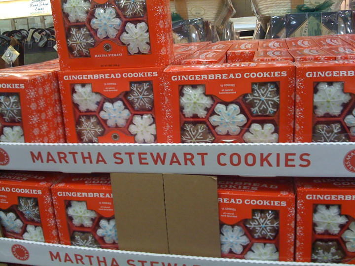 Costco Christmas Cookies
 martha stewar snowflake 2 cookies costco