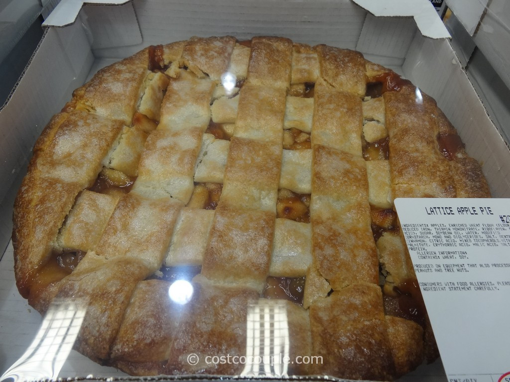 Costco Pies Thanksgiving
 Kirkland Signature Lattice Apple Pie