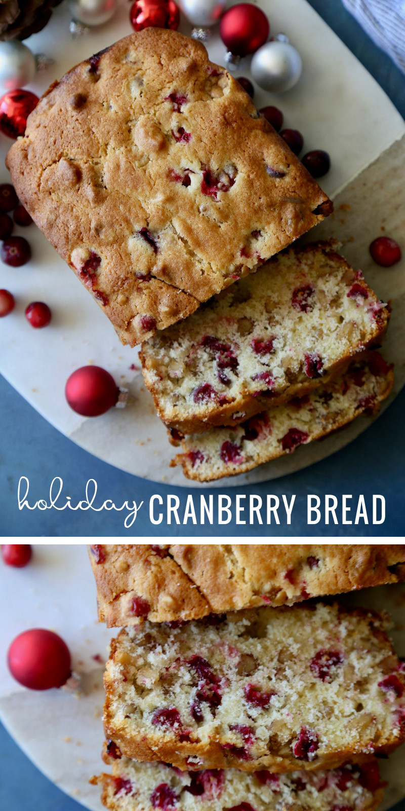 Cranberry Christmas Bread
 Remodelaholic