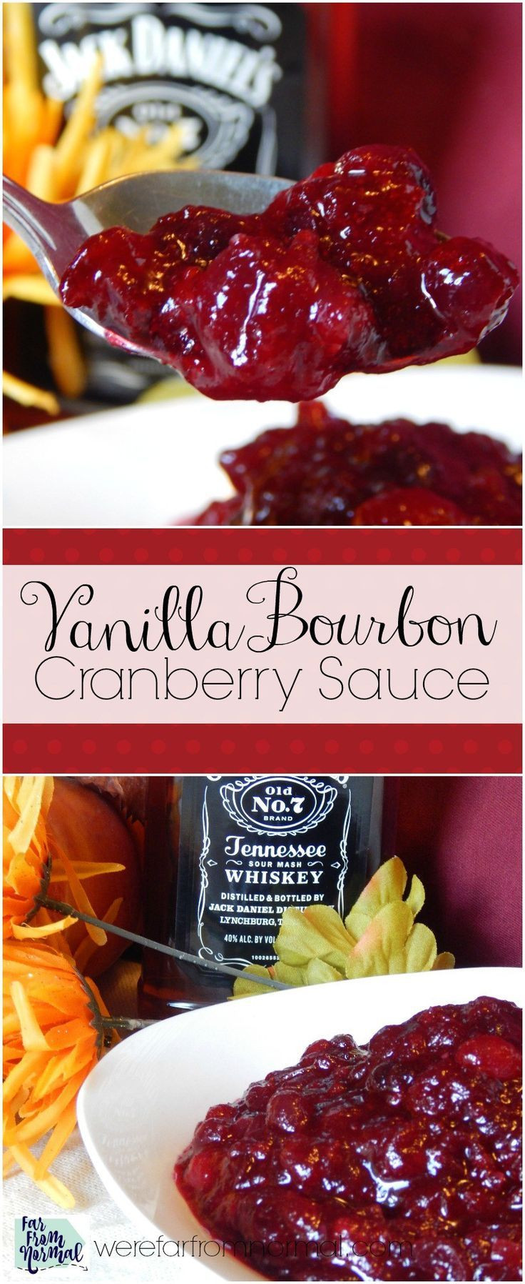 Cranberry Desserts For Thanksgiving
 Vanilla Bourbon Cranberry Sauce