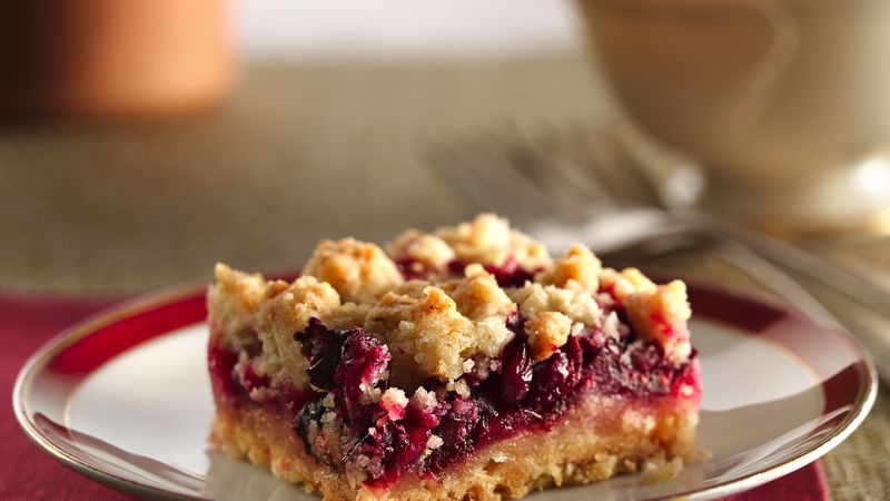 Cranberry Desserts For Thanksgiving
 Cranberry Crumb Bars recipe from Betty Crocker