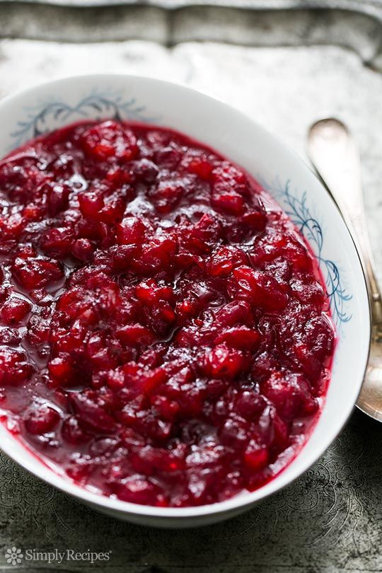 Cranberry Sauce Recipes Thanksgiving
 Classic easy and delicious homemade Thanksgiving