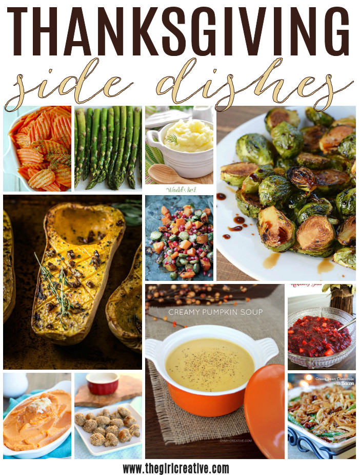 Creative Thanksgiving Side Dishes
 Thanksgiving Side Dishes The Girl Creative