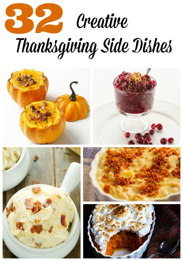 Creative Thanksgiving Side Dishes
 Pin This 32 Creative Thanksgiving Side Dishes