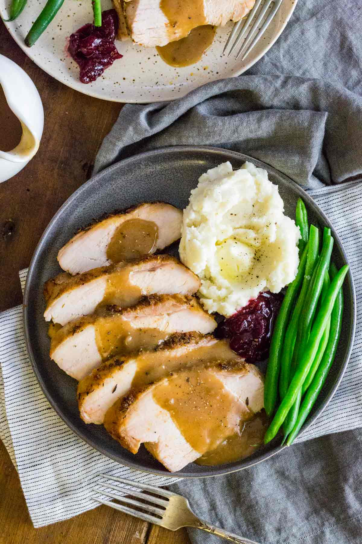 Crock Pot Turkey Recipes For Thanksgiving
 Crock Pot Turkey Breast Slow Cooker Recipe Jessica Gavin