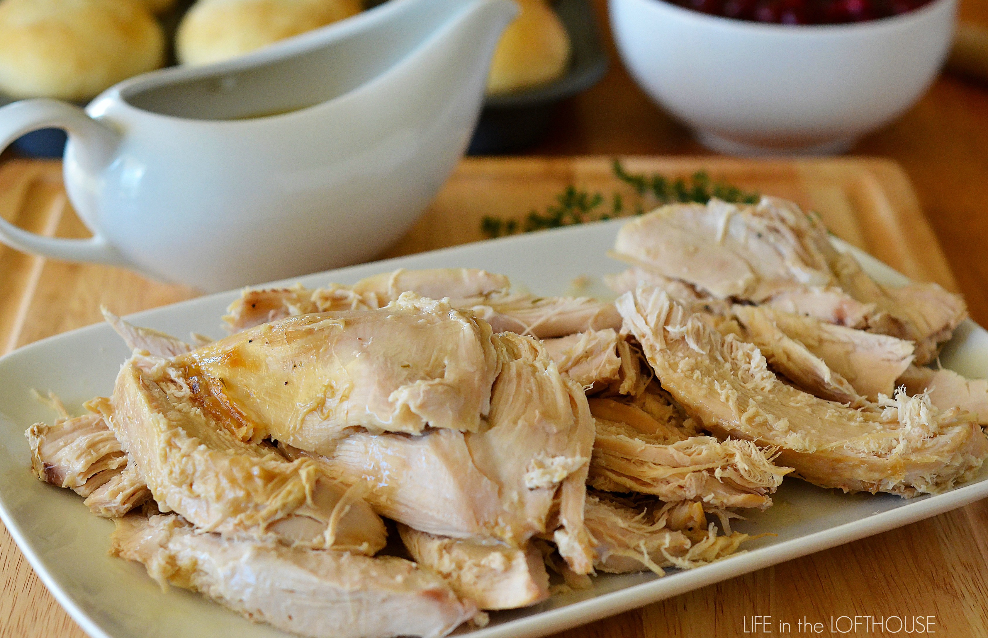 Crock Pot Turkey Recipes For Thanksgiving
 Crock Pot Turkey and Gravy Life In The Lofthouse