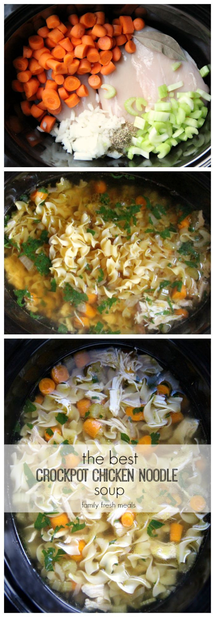 Crockpot Christmas Dinners
 The Best CROCKPOT Chicken Noodle Soup – FamilyFreshMeals