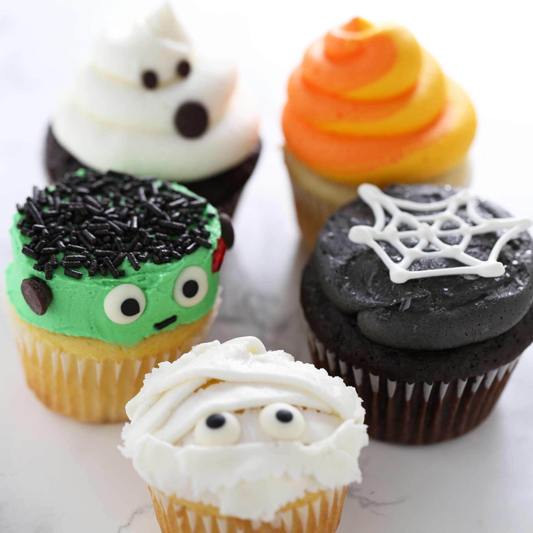 Cupcakes De Halloween
 How to Make Halloween Cupcakes Handle the Heat