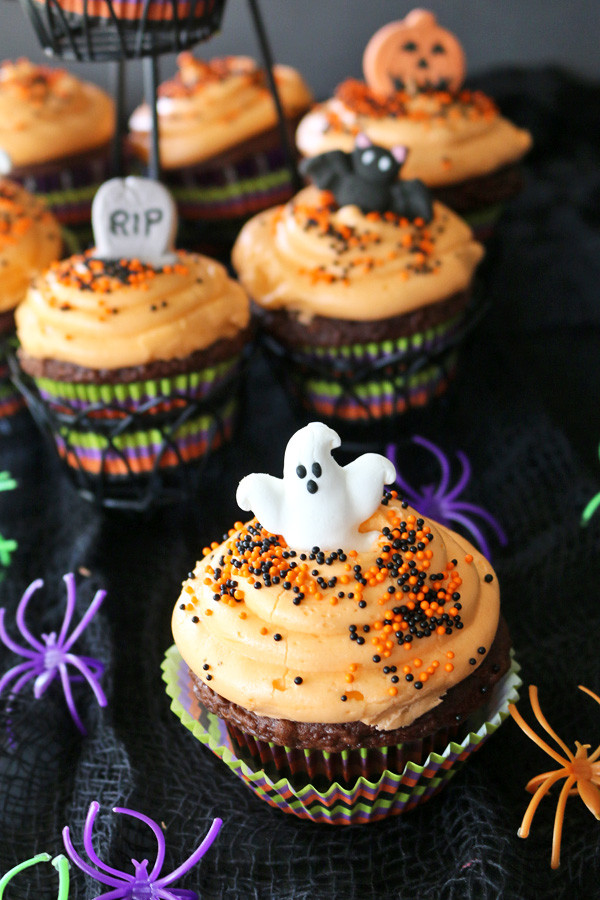 Cupcakes For Halloween
 Halloween Cupcakes