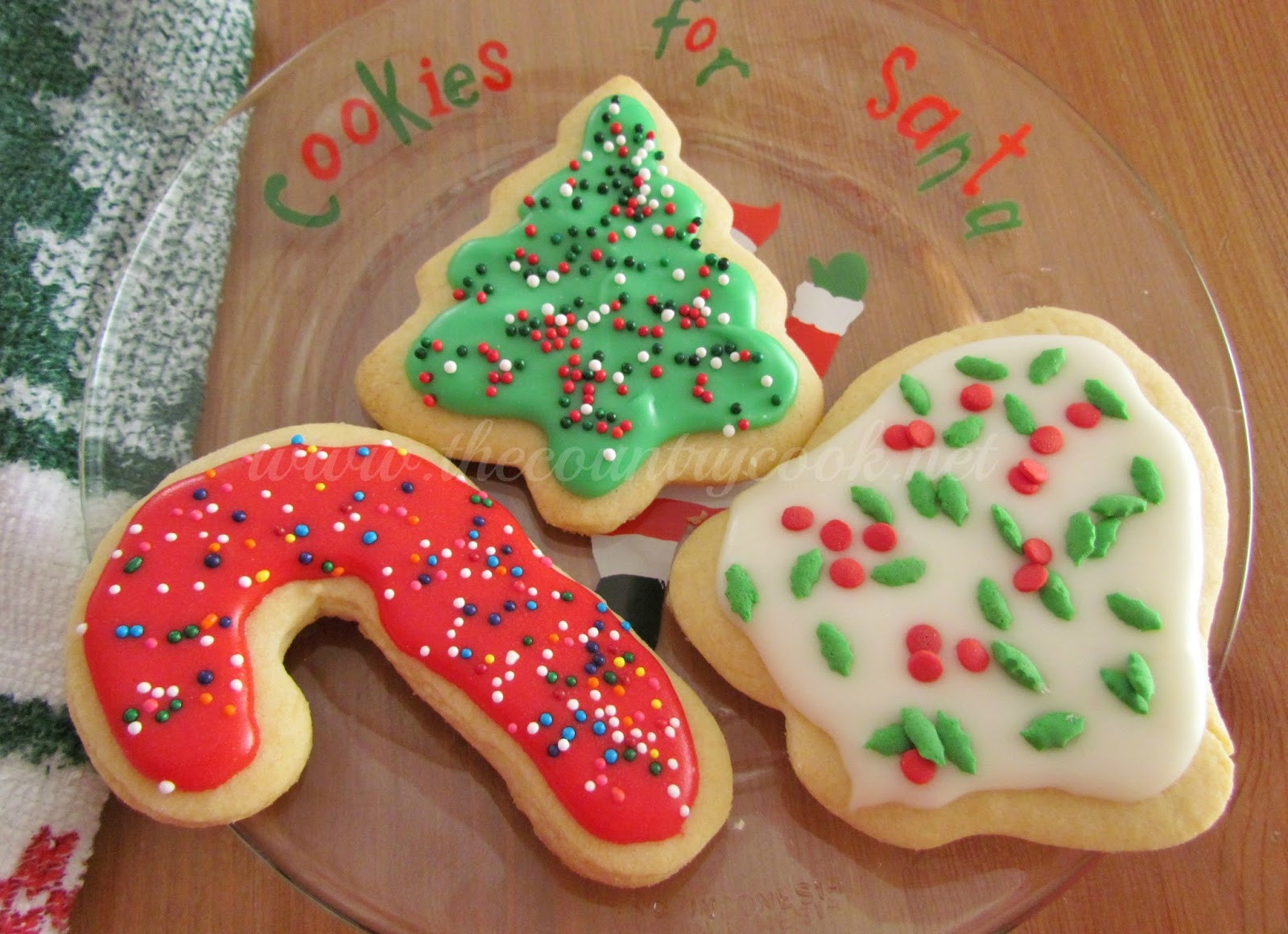 Cut Out Christmas Cookies
 Cut Out Sugar Cookies The Country Cook