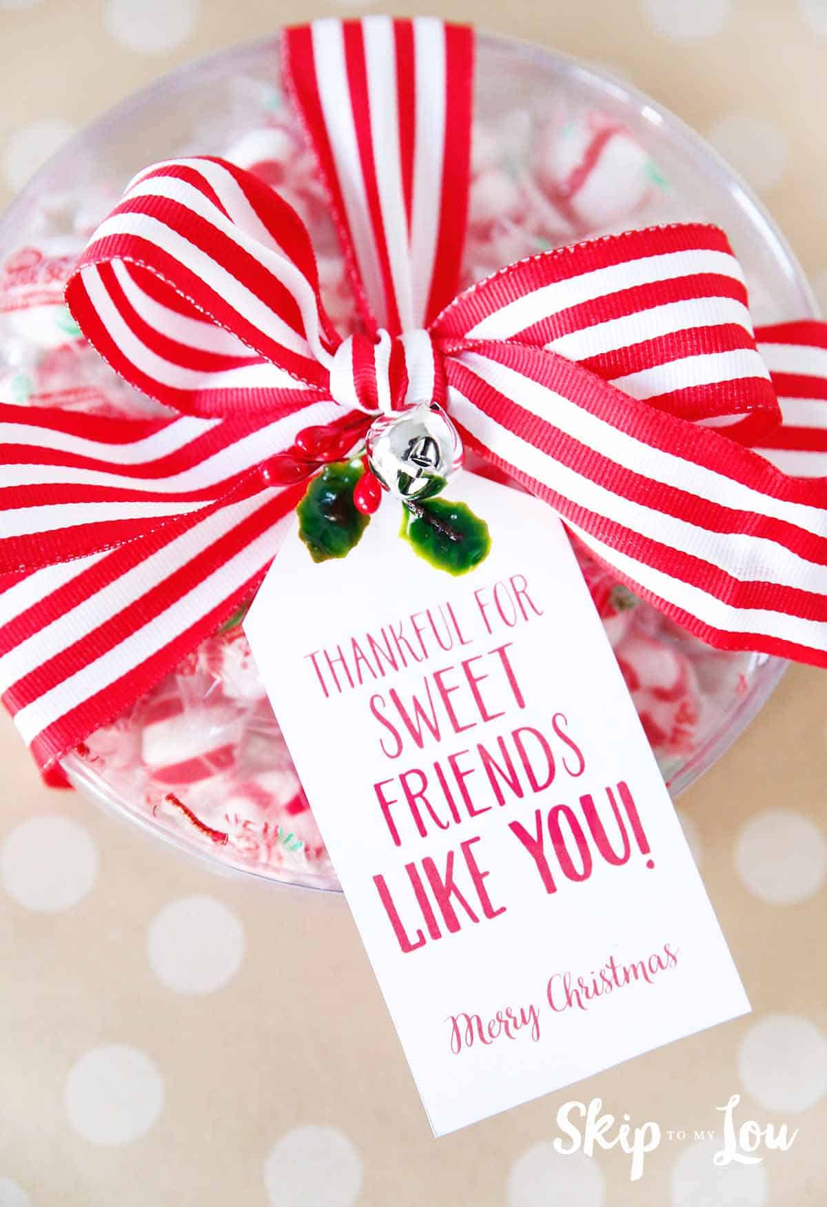 Cute Christmas Candy
 25 Easy Christmas Gift Ideas that are super cute