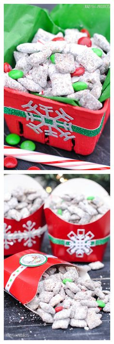 Cute Christmas Candy Ideas
 Santa s Snack Mix recipe A fun christmas idea that