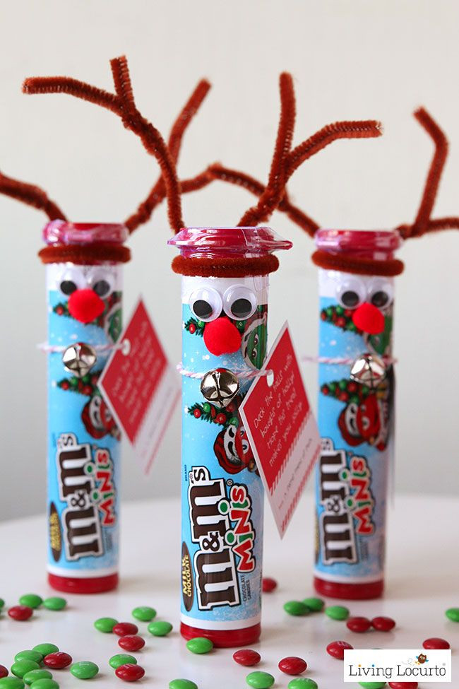 Cute Christmas Candy Ideas
 Rudolph the Red Nosed Reindeer DIY Christmas Candy Cute