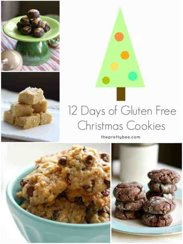 Dairy Free Christmas Cookies
 12 Days of Gluten Free Christmas Cookies The Pretty Bee