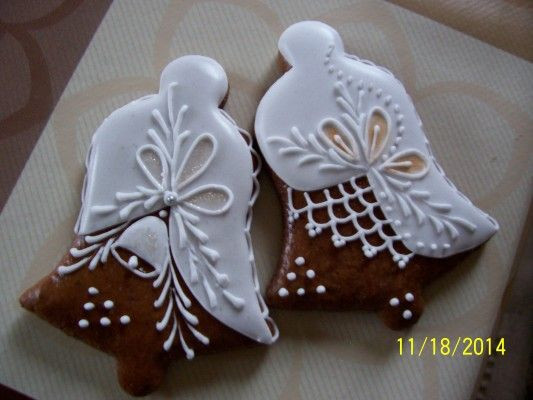 Decorated Christmas Cookies Pinterest
 Decorated Bell Cookies Pernicky