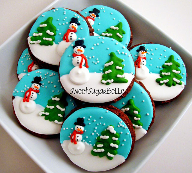Decorating Christmas Cookies With Royal Icing
 Christmas Royal Icing Transfers
